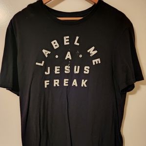 Label Me A Jesus Freak tshirt